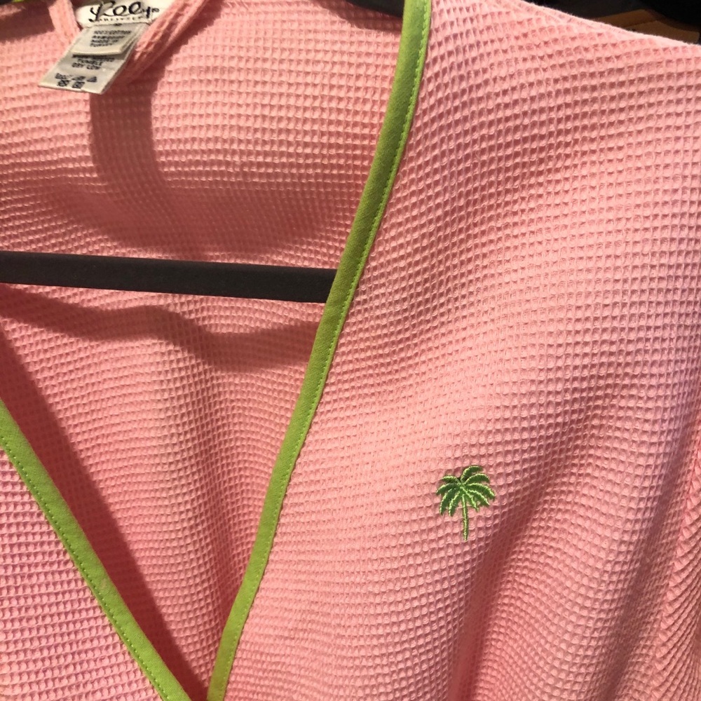Lilly Pulitzer cotton bathrobe